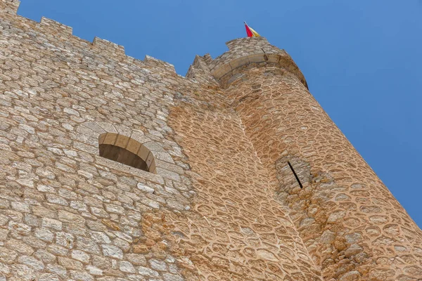 Castelo Alcal Del Jucar Província Albacete Comunidade Autónoma Castilla Mancha — Fotografia de Stock