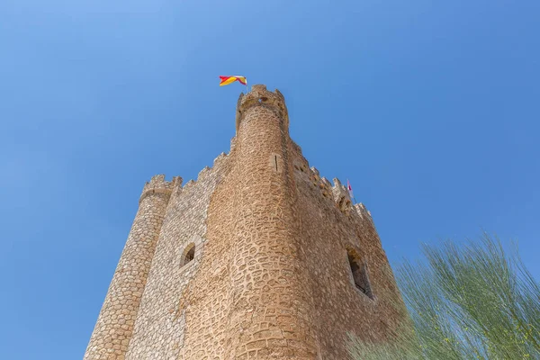 アルカル ユカル城の塔は 11世紀末にアルモハド人によって建てられた要塞の起源を持っています — ストック写真