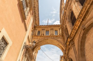 İspanya, Valencia 'nın tarihi bölgesinde kemer