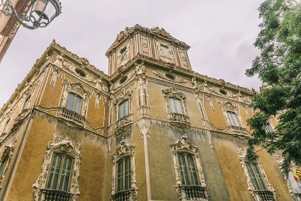 Фасад Здания Стиле Барокко Валенсии Испания — стоковое фото