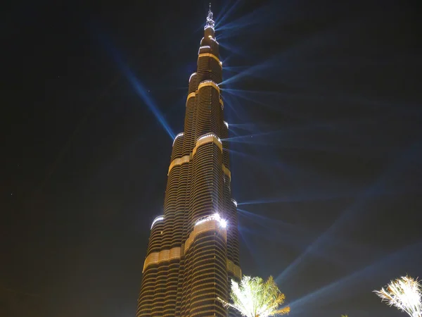 Ceremonia otwarcia Burj khalifa — Zdjęcie stockowe
