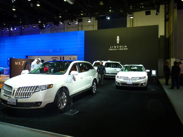 Lincoln Motors SUV's on display — Stock Photo, Image