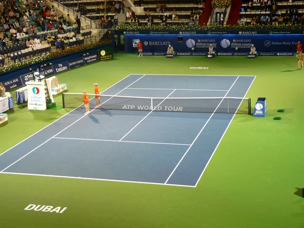 Centre Court Dubai Tennisstadion — Stockfoto