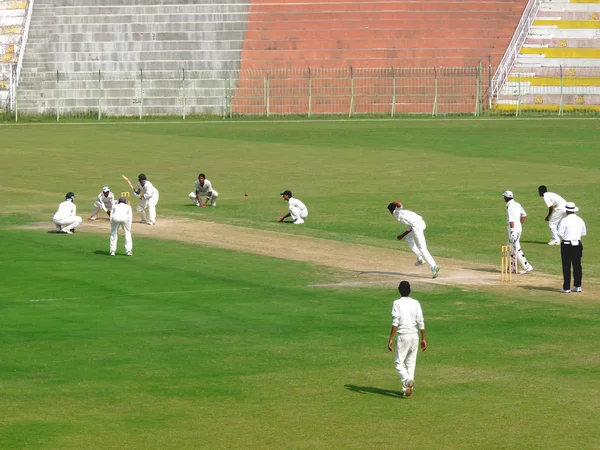 Spin Bowling Attack — Stock Photo, Image