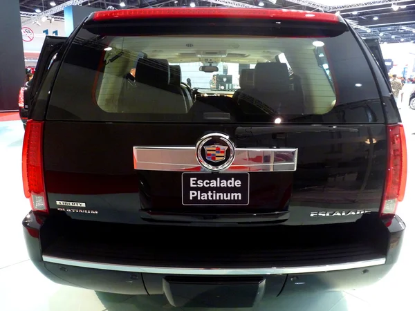 Platino di Cadillac escalade — Foto Stock