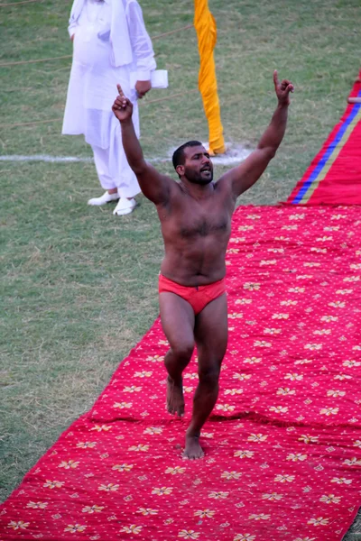 Luchador bailando — Foto de Stock