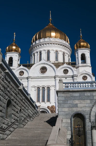 Собор Христа Спасителя в Москве — стоковое фото