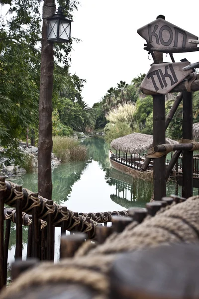 Decorações da natureza no parque em Espanha — Fotografia de Stock