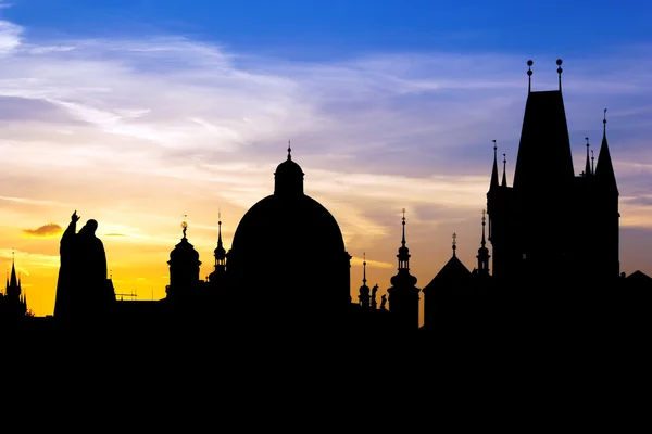 Prague sunrise — Stock Photo, Image