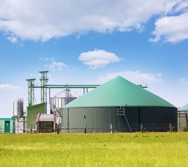 Biogasinstallatie — Stockfoto