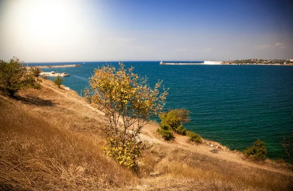 Gyönyörű fekete-tengeri táj — Stock Fotó