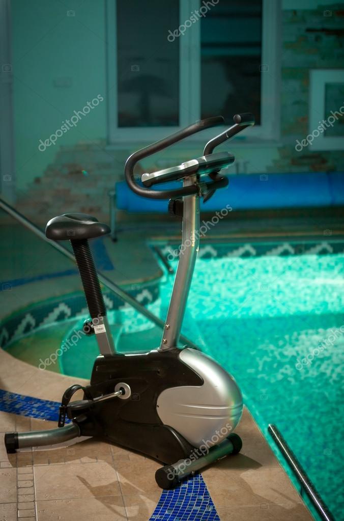 swimming pool exercise bike