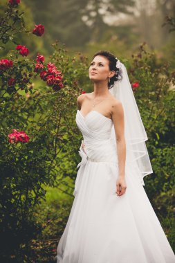 seksi gelin gül bahçesi portresi
