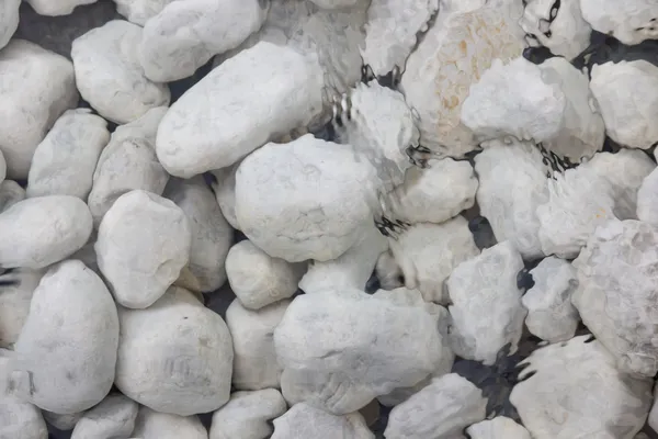 Άσπρες πέτρες υποβρύχια — Φωτογραφία Αρχείου