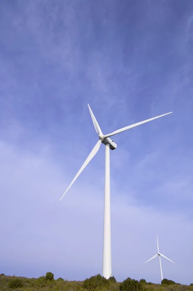 Zwei Windmühlen — Stockfoto