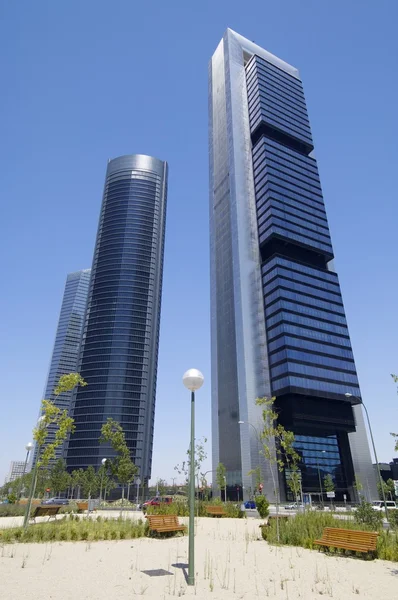 Cuatro Torres Business Area — Stock Photo, Image