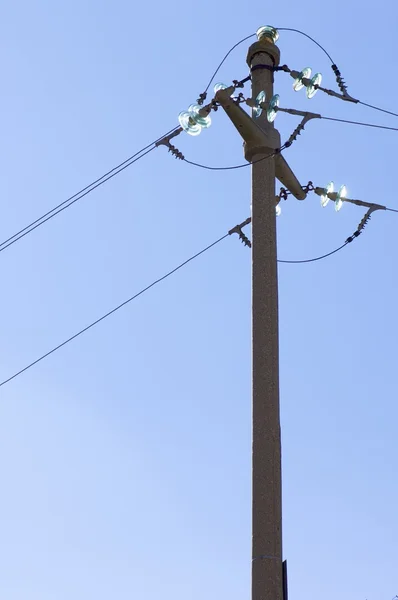 Poste de concreto — Fotografia de Stock