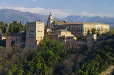 alhambra gün batımı