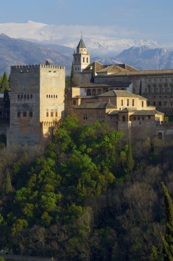 alhambra gün batımı