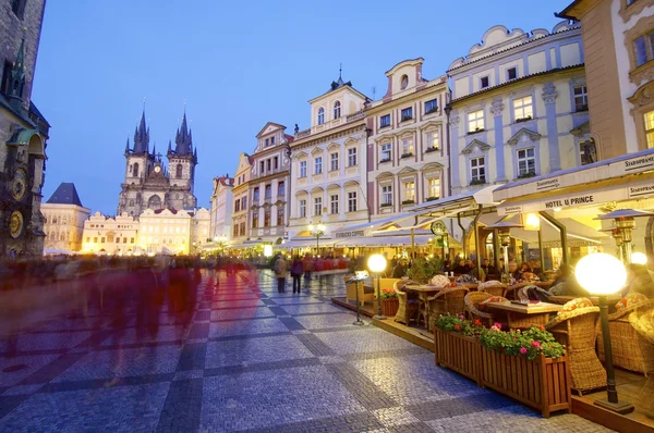 Noite Praga — Fotografia de Stock