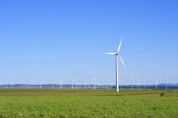 Větrná energie — Stock fotografie