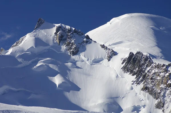 Mont-Blanc-Massiv — Stockfoto