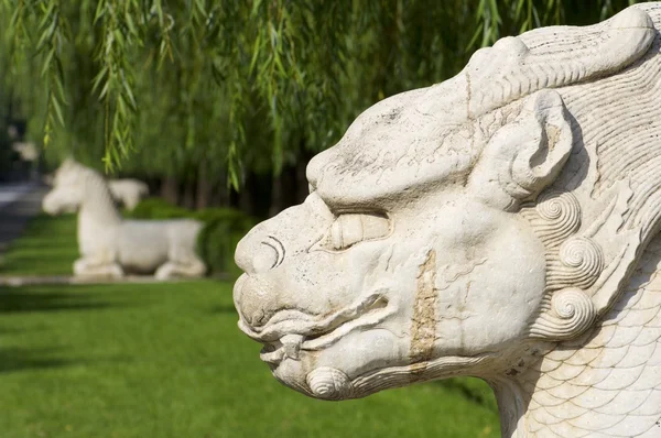 The General Sacred Way of the Ming Tombs — Stock Photo, Image