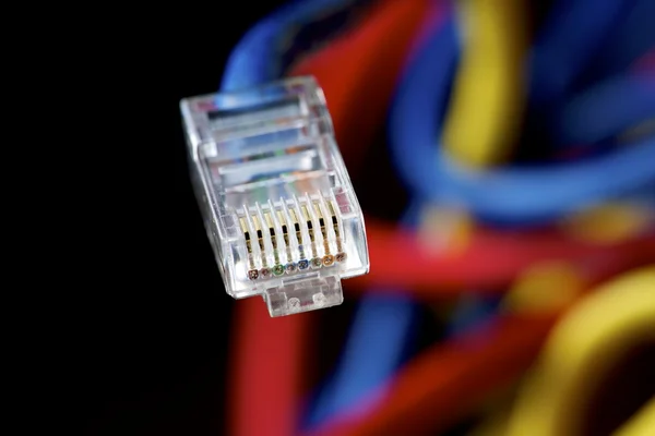 Síť ethernet — Stock fotografie