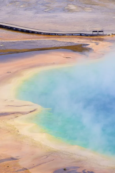 Grand Prismatic Spring — Stock Photo, Image