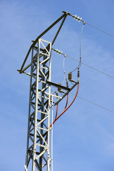 Elektrické vedení — Stock fotografie