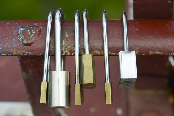 Love padlocks — Stock Photo, Image