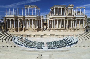 Roman theater clipart