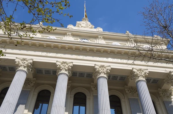 Bolsa de Madrid — Foto de Stock