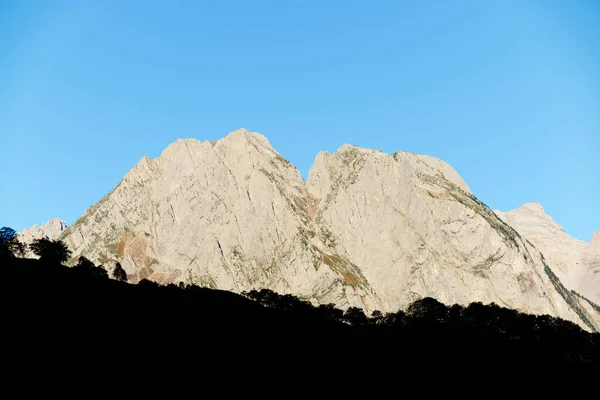 Vrchol Lescun Cirque Aspe Valley Pyreneje Francii — Stock fotografie