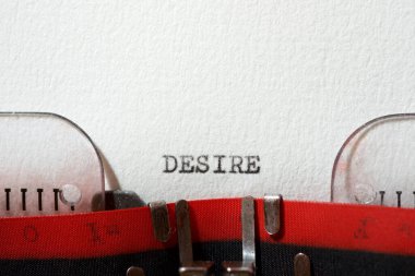 Arzu kelimesi daktiloyla yazılmış..