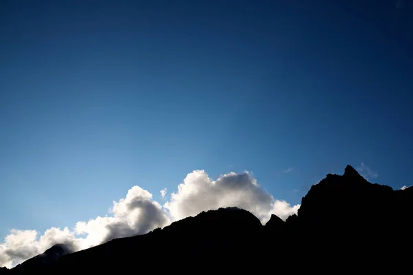 Sonnenuntergang Den Pyrenäen Panticosa Tena Tal Der Provinz Huesca Aragon — Stockfoto