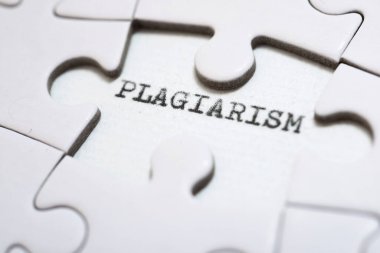 Daktiloyla yazılmış eser hırsızlığı..