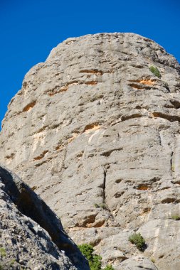 Aragon, İspanya 'daki Teruel Eyaletindeki Rocky tepeleri.