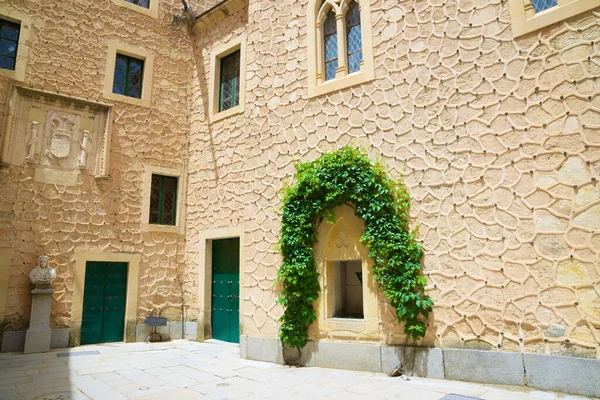 Patio Del Alcázar Segovia Castilla León España —  Fotos de Stock