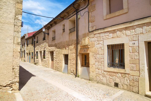 Aldeia Maderuelo Província Segóvia Castela Leão Espanha — Fotografia de Stock