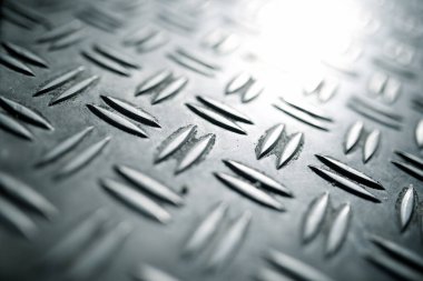 Metal bir yüzey ile oluşturulmuş arkaplan