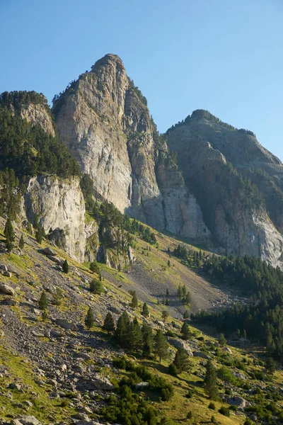 Montagne Rioseta Nei Pirenei Valle Del Canfranc Aragona Provincia Huesca — Foto Stock