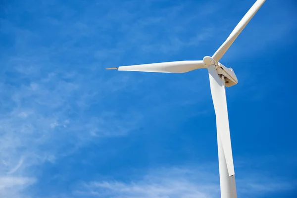 Turbina Eólica Para Producción Energía Eléctrica Provincia Huesca Aragón España —  Fotos de Stock