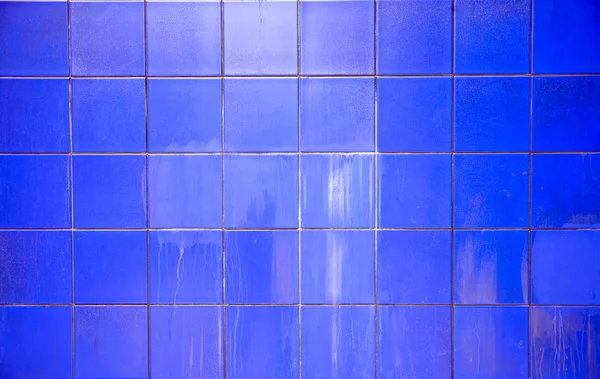 Niebieski płytki ścienne — Zdjęcie stockowe