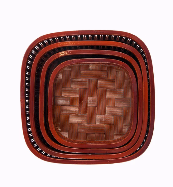 Китайский бамбуковый ткацкий лак — стоковое фото