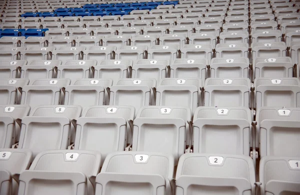 Stadion/stand en zetels — Stockfoto