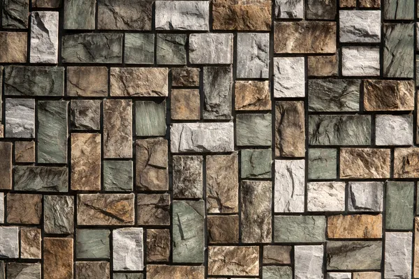 Muro di pietra di marmo — Foto Stock