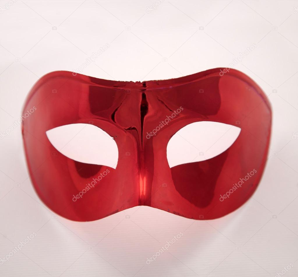 Red eye mask