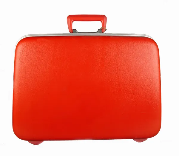 Red suitcase — Stock Photo, Image