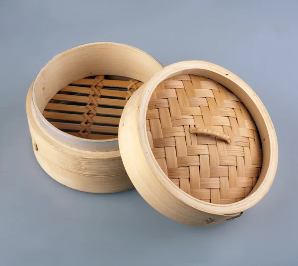 Dumplings vapor de bambú — Foto de Stock